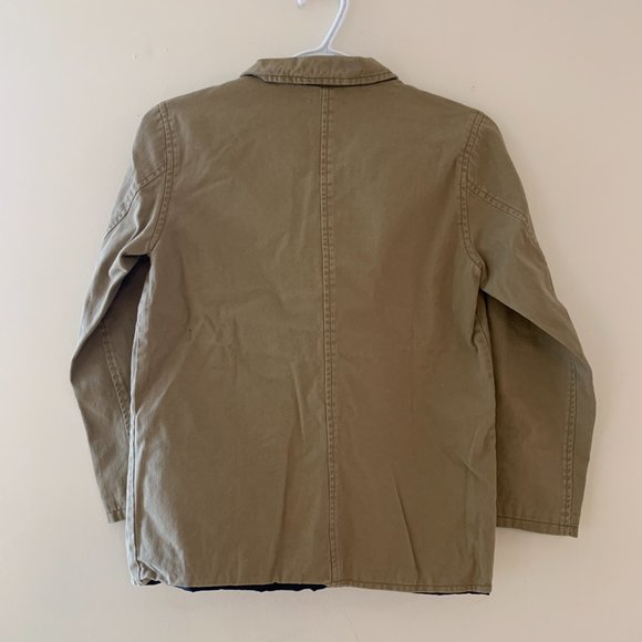 Boys Gymboree Khaki Tan Button Blazer Preppy Large - Picture 4 of 4